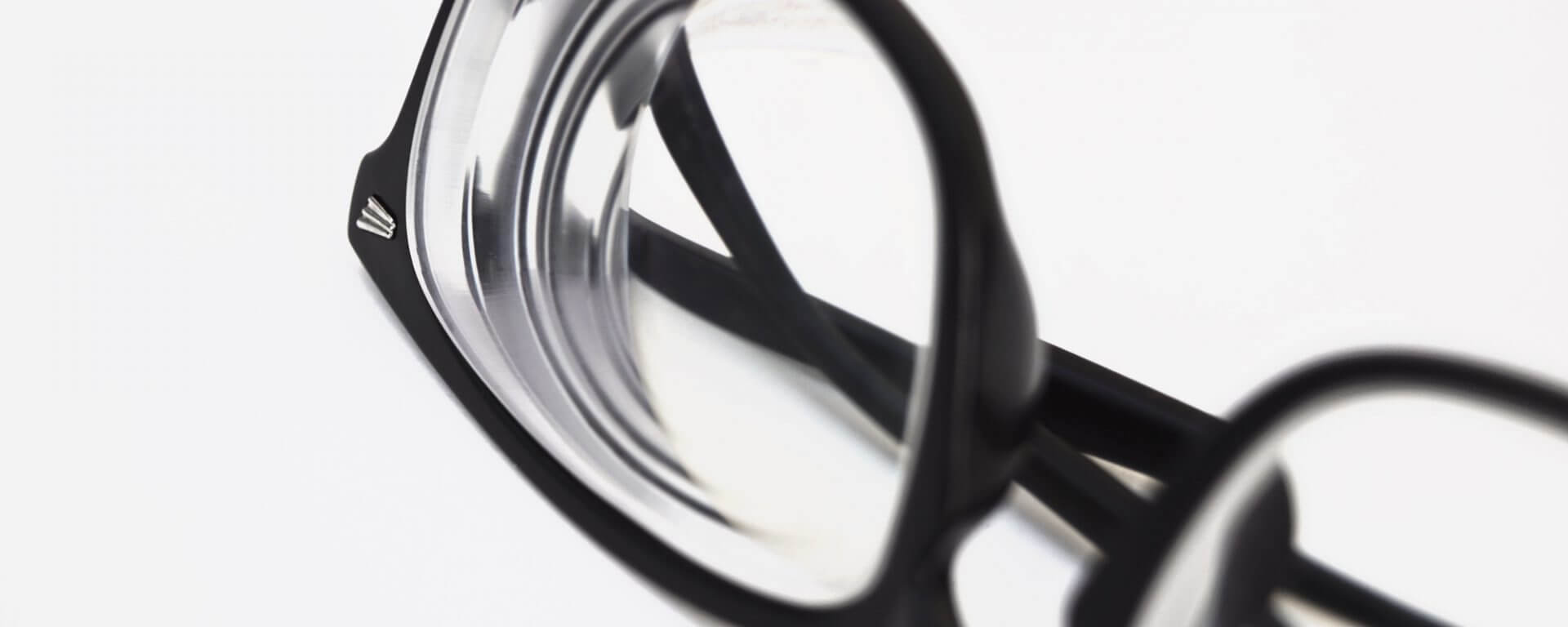 Glasses on White